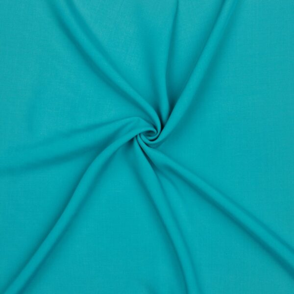 Radiance Viscose Teal Verhees textiles Radiance viscose Teal