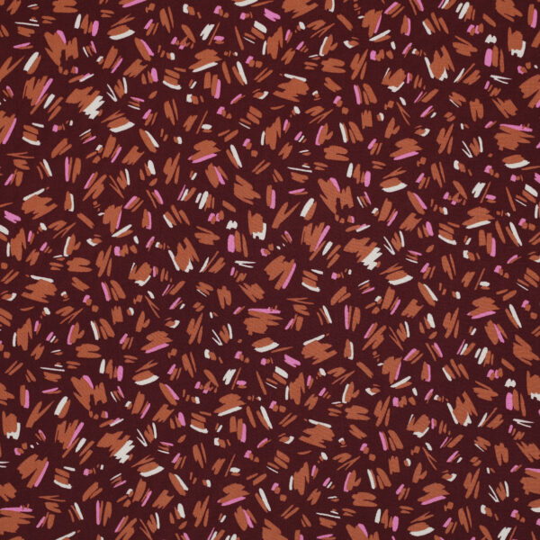 Verhees Textiles Radiance Viscose Wine Red