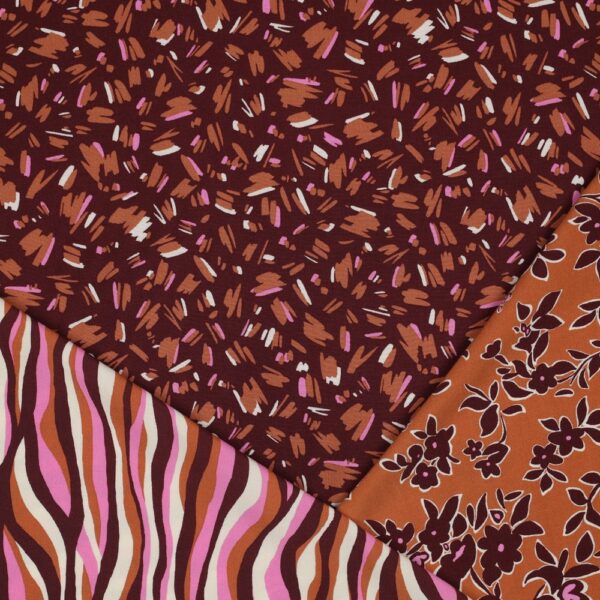 VERHEES - RADIANCE VISCOSE - WINE RED