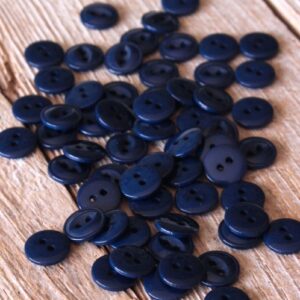 ÉGLANTINE ET ZOÉ - ESSENTIEL - 11 MM - ATLANTISCH BLAUW KNOOP