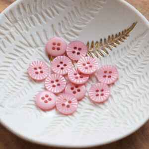 LISE TAILOR - BOUTON PÂQUERETTE - 12 MM - LICHT ROZE
