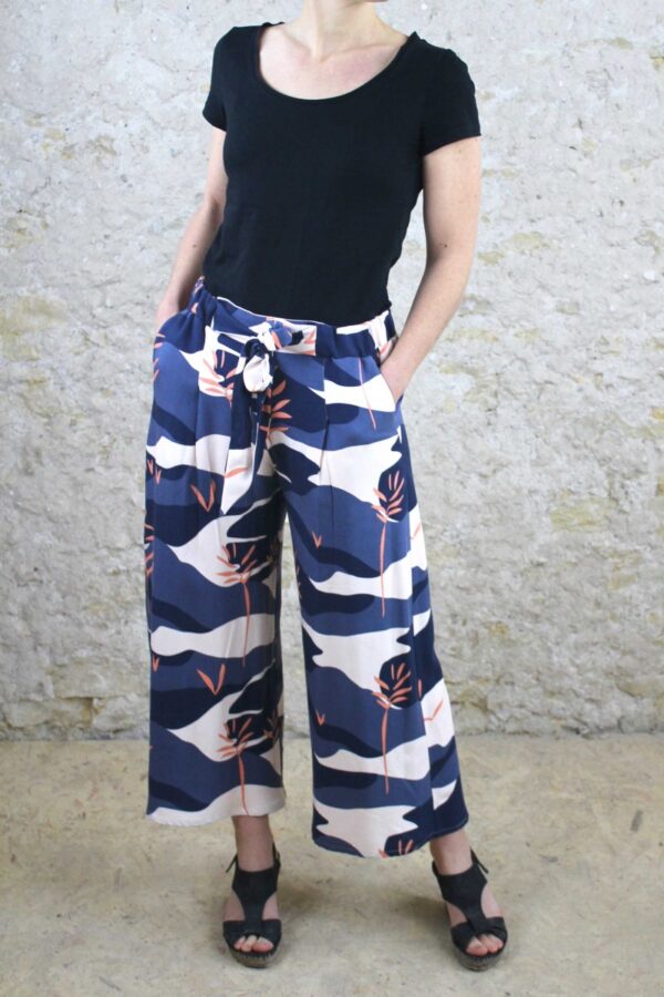 viscose-solis-blauw-eglantine-et-zoe viscose popeline solis blauw eglantine et zoe