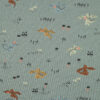 Poppy Fabrics Jersey Melange Dark Mint