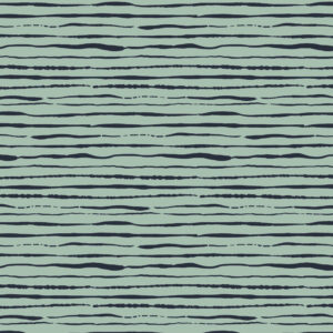 Poppy Fabrics Jersey Gots Stripes Light Mint