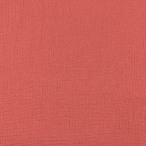Double Gauze Koraal Verhees Textiles Double Gauze Koraal