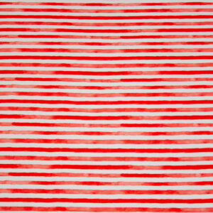 HILCO TEXTILES - JERSEY - OCEAN STRIPES - RED