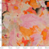 HILCO TEXTILES - NICOLA - FLOWERS - ORANGE/ROSE - LINNEN